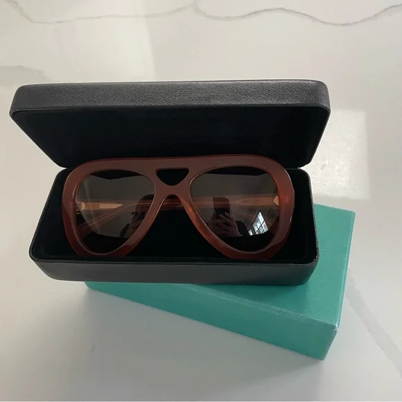 NIB Derek Lam Charlotte Aviator Sunglasses  display picture 2